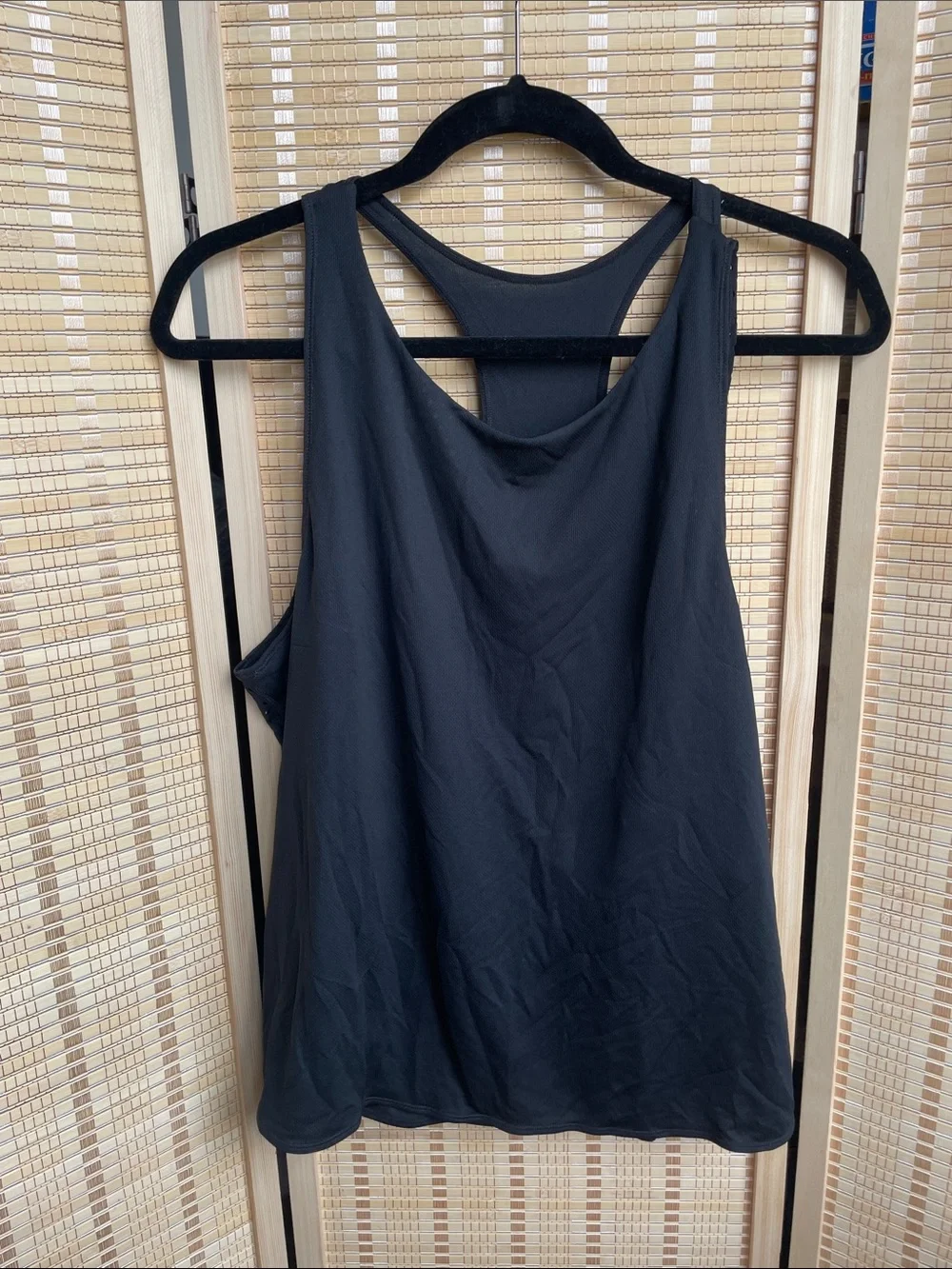 Nike black racerback